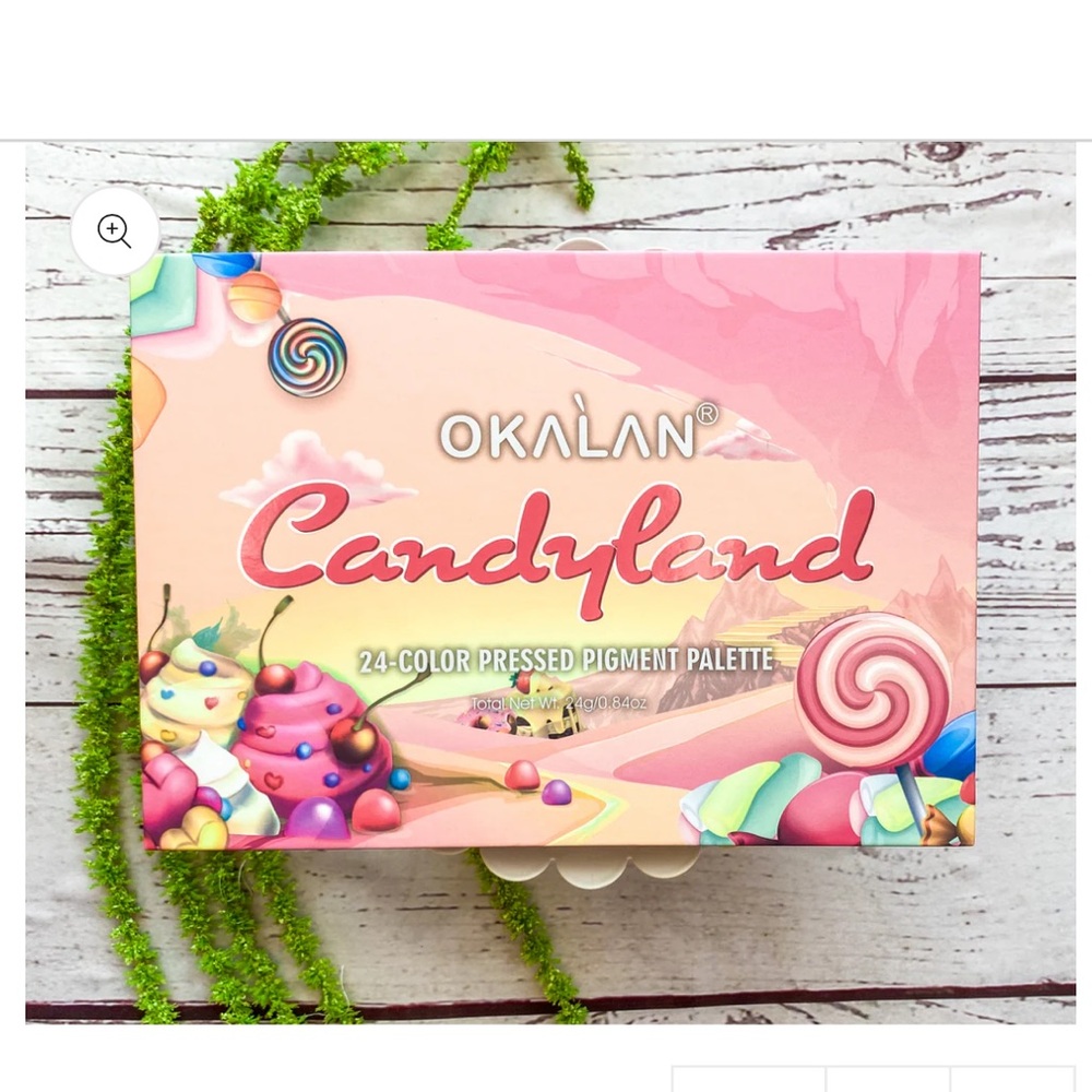 Okalan Candyland Eyeshadow Palette - 24 Color Collection